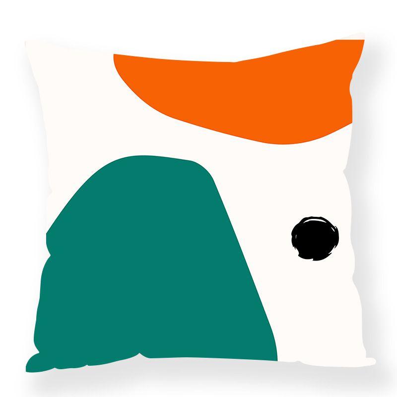 Vibrant Rainbow Print Cushion Cover For Sofa Perfect Home Pillow Case Decor