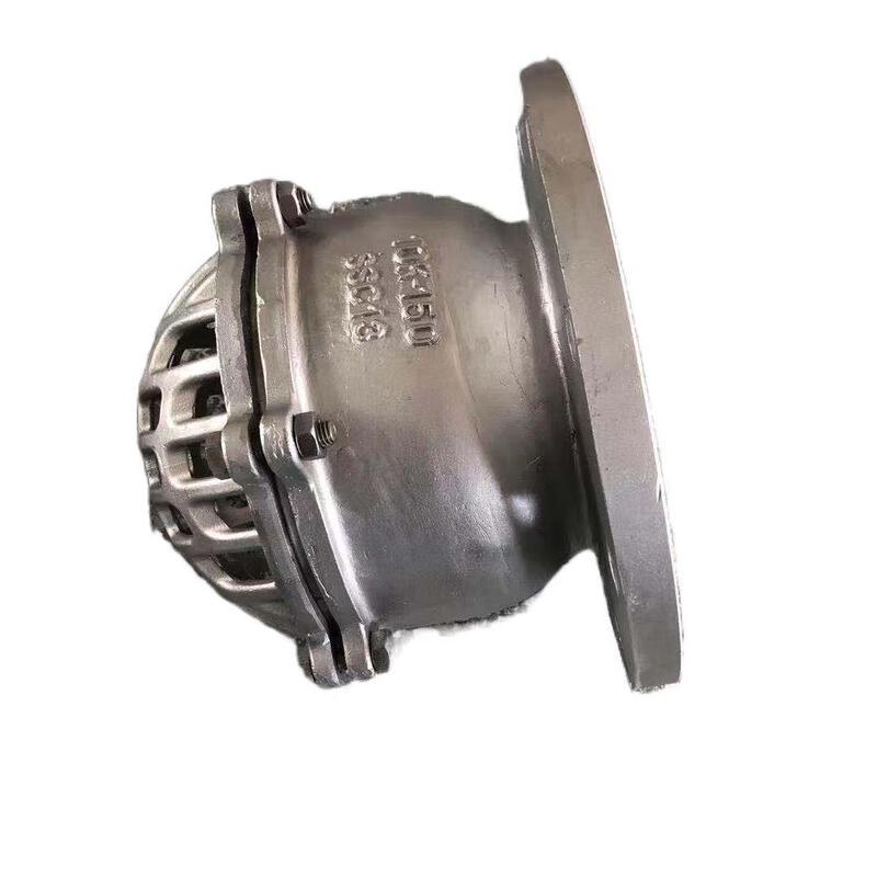 Beiyou Cast Steel Flange Bottom Valve CN plug (adapter included)