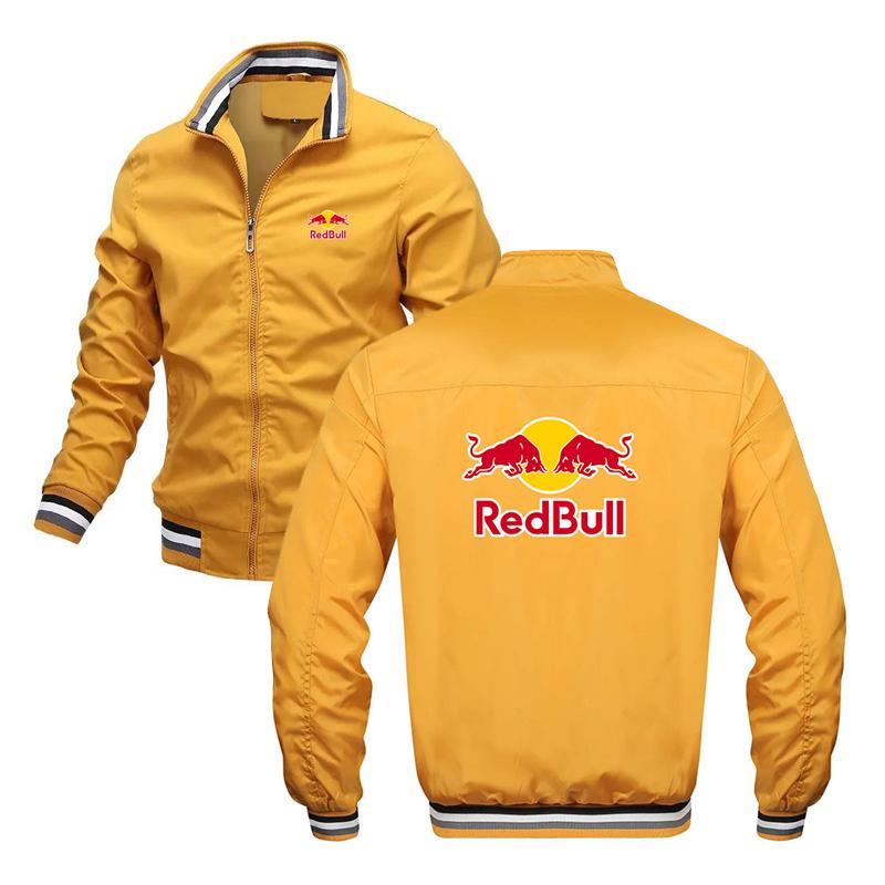 Red Bull Druck Hochwertige Herren Winterjacken für Herren Jacke Herren Winterjacke Herren Winterkleidung