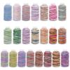 80Meter Polyester Cotton Thread Starry Sky Segment Dyeing Cord Sewing String DIY Handmade Accessories