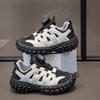 Kids Breathable Mesh Rotating Buckle Casual Running Sneakers For Unisex Boys And Girls
