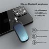 Lavalier Business Bluetooth 5.2 Headphone Call/Music 20H Noice Cancelling Wireless Earphone Vibrate Remind Headset Sport Earbuds