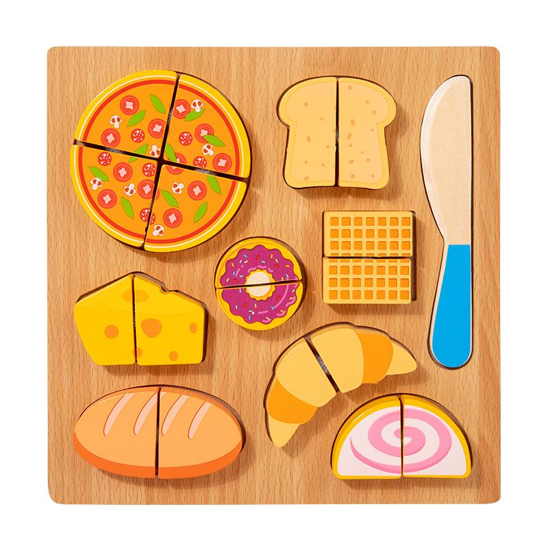 

Монтессори Пазл для нарезки фруктов: Пособие для раннего развития и игрушка для развития мелкой моторики