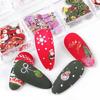 Celebrate Christmas Halloween Nail Sequins Wood Pulp Nail Art Flower for Butterf