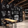 Coffee Wallpaper European Style Hand-Painted Coffee Shop Mural Restaurant Mural Cafe Hotel Cake Shop Wallpaper