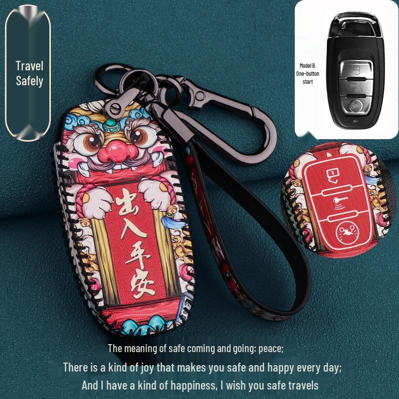 

Wuji SR150GT Motorcycle Key Cover - 2022 Remote Protective Accessory with Buckle Standard