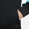 Nike Color Block Loose Fit Football Sports Stand Collar Long Sleeve Jacket Men Jacket Black FJ2912-010