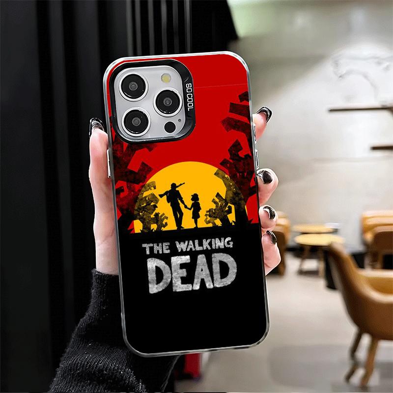 

The Walking Deads Shockproof Phone Case for iPhone 17 Air 16 16E 15 Pro Max 14 Plus 13 Mini 12 Back Cover Anti Fall Fundas iPhone 16