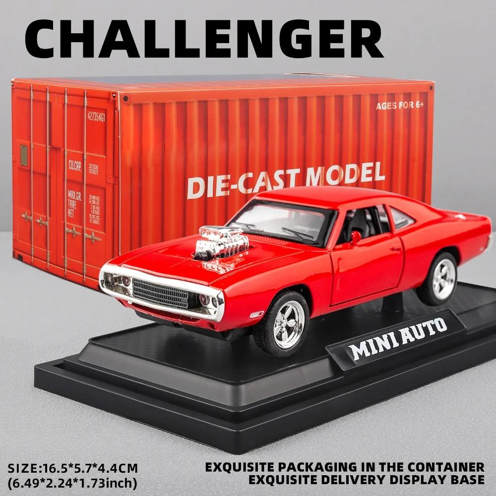 

1:Масштаб 1:32 CHARGER 1970 Литой металлический модельный автомобиль с оттягивающимся механизмом Мини-машинки Игрушки для детей Любителей Коллекция красный