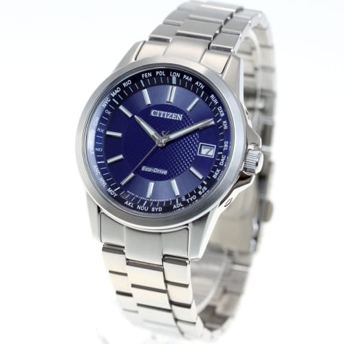 

Citizen Eco-Drive Direct Flight Watch with Hand Display, Pair Model CB1090-59L, Men s