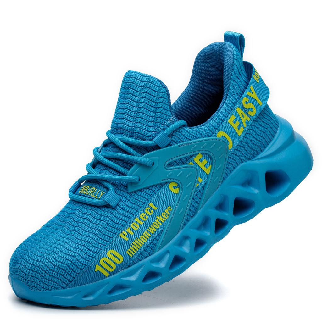 Scarpe Antinfortunistiche Donna Con Puntale In Acciaio - Sneakers Da Lavoro Leggere Traspiranti - Tessuto Kevlar Anti-perforazione