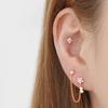 [1+1] Mode Piercing Chirurgischer Doppelblumen 3-teiliges Set (Einseitiger Verkauf)