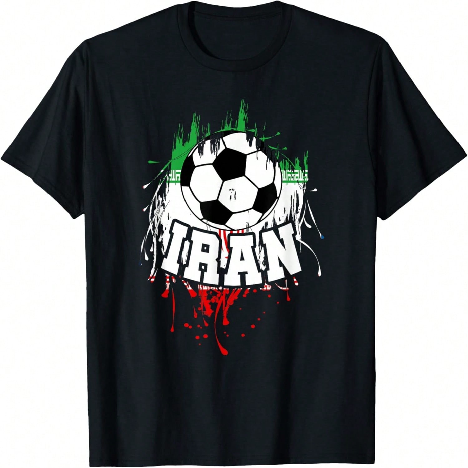 Soccer Football Persian Futbol T-Shirt S разноцветный