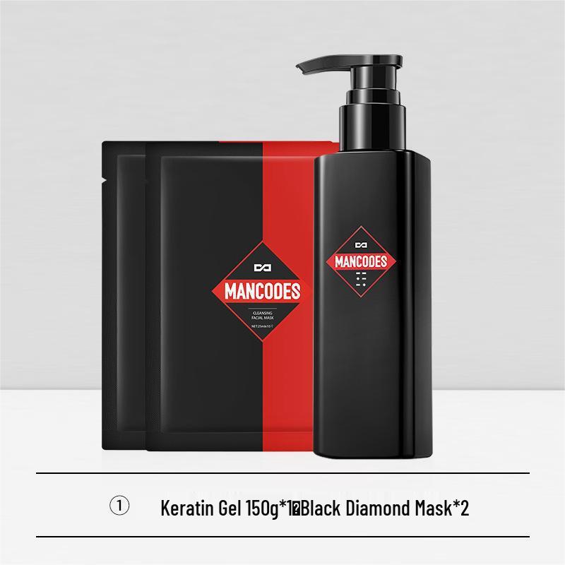 Dual Color Exfoliating Gel for Men - Oil Control & Refreshing Rejuvenation