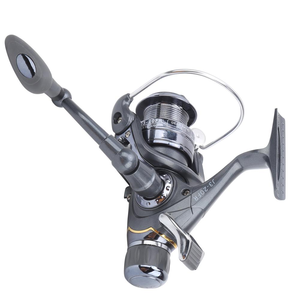   Reel 5 Bearing 5.1:1 Gear Ratio Dual Brake Fishing Wheel Fishing Accessory