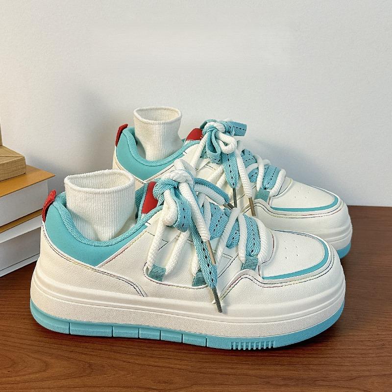 Niche damesschoenen platform witte schoenen dames herfst 2 nieuwe student veelzijdige sportschoenen board schoenen
