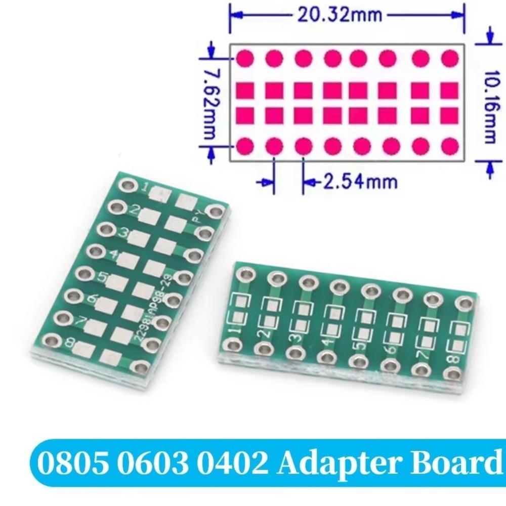 10Pcs Through-Hole Interface Patch Adapter Board Stable Soldering PCB Adapter Board  IC Testing