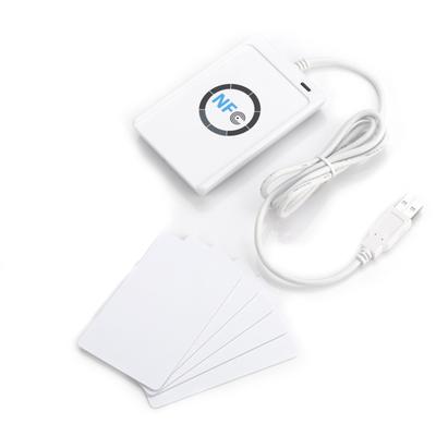 NFC RFID Reader Writer ACR122U ISO 14443A  B Free Software In White