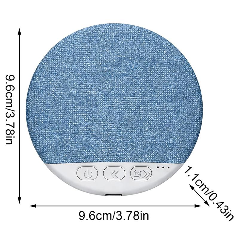 Mini Sleeping Speaker Under Pillow White Noise Sound Machine with Timed Shutdown Ultra Slim Sleep Aid Speaker