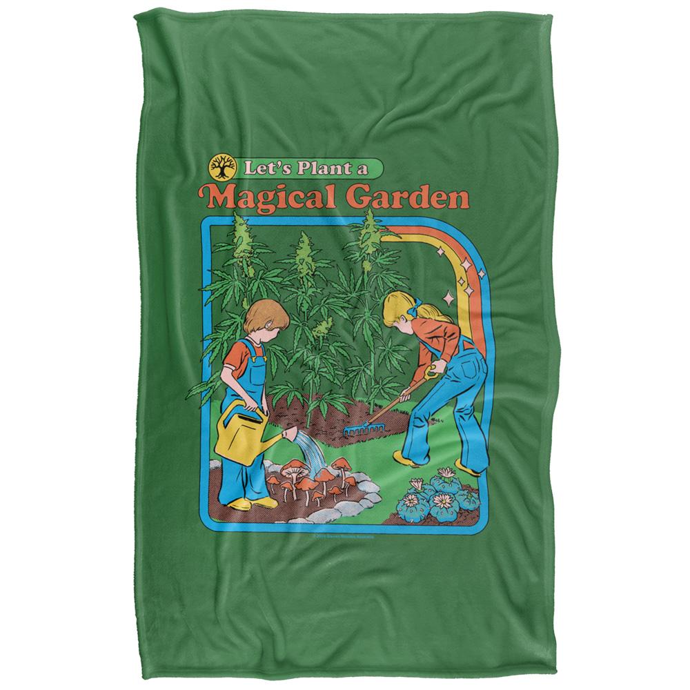 Steven Rhodes Let´s Plant A Magical Garden Soft Touch Blanket