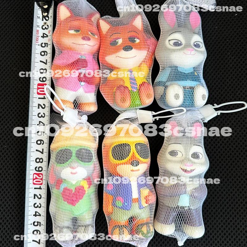 

Large 12Cm Zootopia 2 Stress Relief Plush Toys Judy Niki Figurine Decoration Children S Gift Cartoon Character Collectible Items (As shown-18301)-