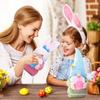 Easter Bunny with Egg Ornament – Faceless Doll Gift