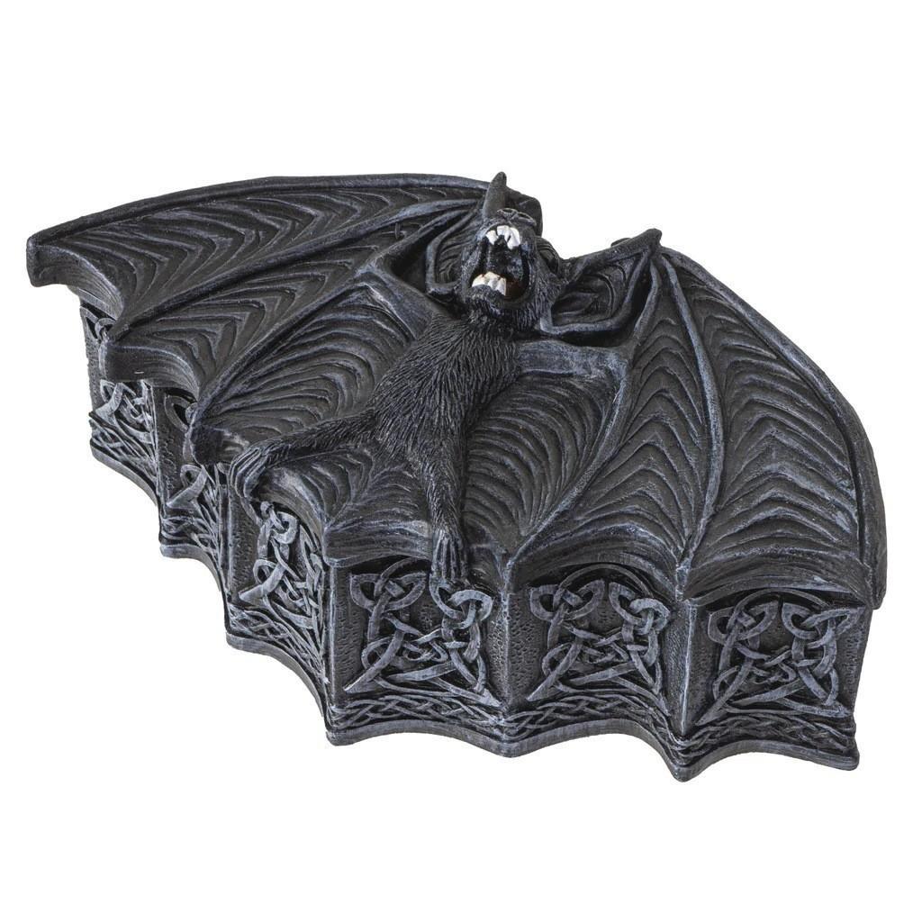 Exclusive American Style Resin Bat Storage Box Perfect For Halloween Party Decor And Home Use