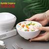 Qianxing 4.5-inch White Melamine Square Bowl
