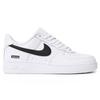 CU9225-102 Supreme Nike Air Force 1 Low White Black 25FW Week4 (Men's)