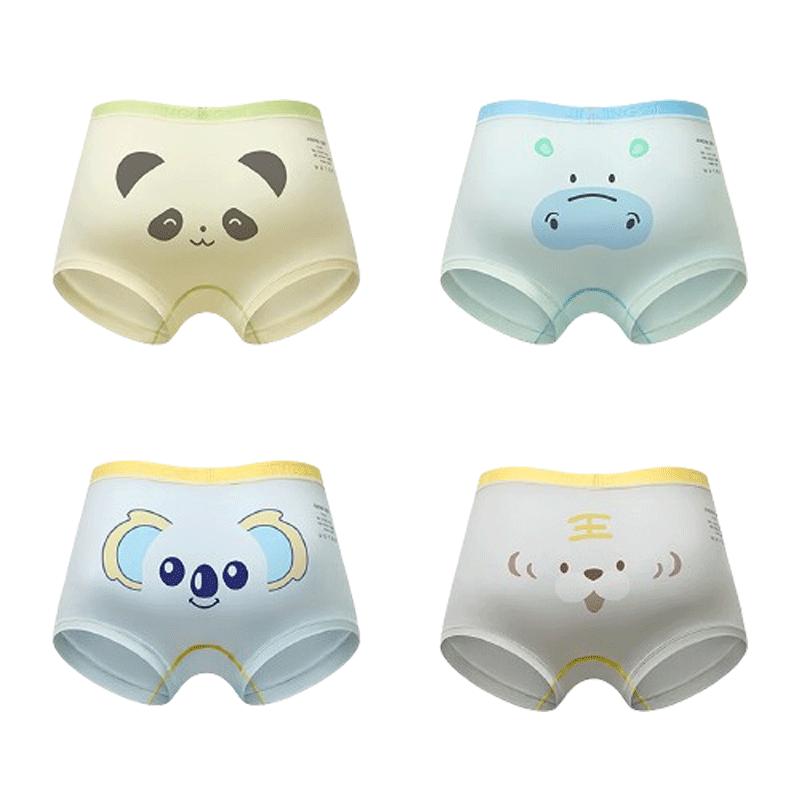 

JOYNCLEON Детские боксеры из длинноволокнистого хлопка, 4 шт. 120