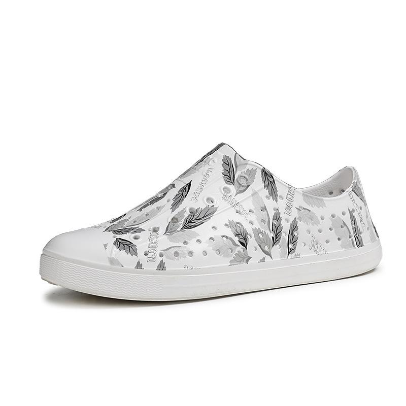 WNC native Lochschuhe Paar Sommer neue Graffiti atmungsaktiv wasserdicht Herren- und Damen-Freizeitstrand-Sandalen Spot