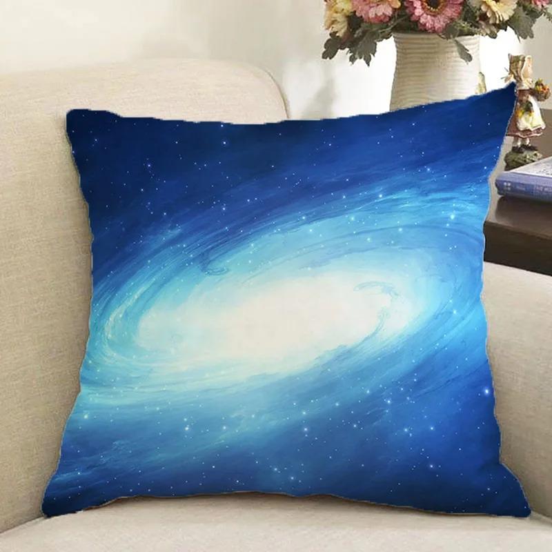 Вселенная Галактика Декоративная наволочка Офис Гостиная Автомобиль Украшения Дома Наволочка 40x40cm 544₽