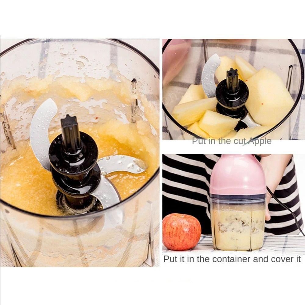 EU Plug Baby Food Maker Powerful Motor Food Chopper Electric Blender Mixer  Home Kitchen