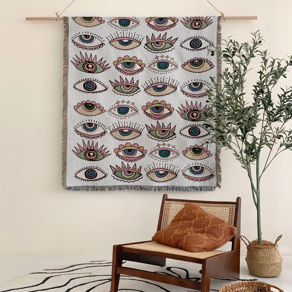 Bohemian Multifunctional Throw: Outdoor Camping, Picnic, & Sofa Blanket in Ins Style