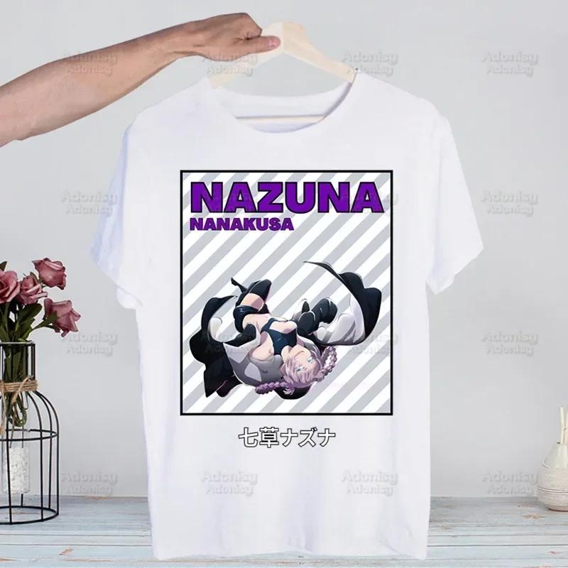 

Call of The Night Yofukashi No Uta Male T-shirt Street Style Casual Short Sleeve Men T Shirt O-neck Nazuna Nanakusa Anime Tshirt 4XL