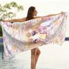 Cute Anime Girl Beach Towel Quick-drying Super Absorbent Suitable for Swimming Beach Vacation Pool Gym Summer Gift for Friends
