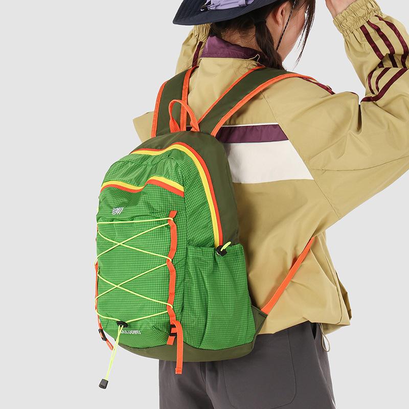 Schoolbag1011 New Outdoor Mountaineering Bag Lightweight Backpack Men's and Women's Mountaineering Cycling Hiking Backpack