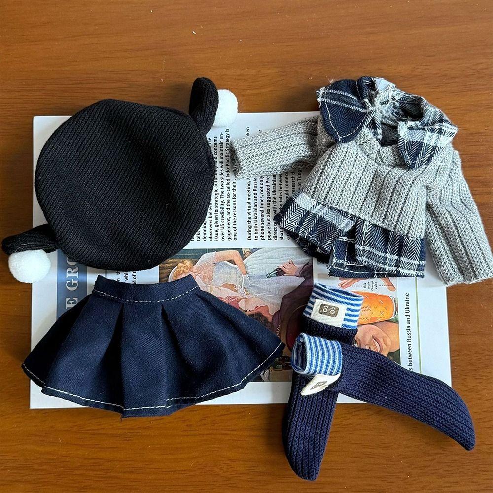 30cm Size Doll Casual Set 1/6 Scale Doll Clothes New Collection BJD Doll Dress  For Girls