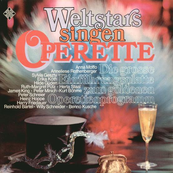 

LP Record VARIOUS Weltstars Singen Operette S14570P TELEFUNKEN 1970 Germany Classical Used