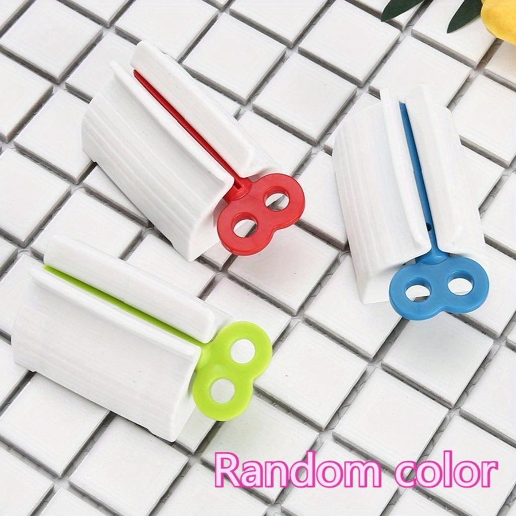 Home Toothpaste Dispenser Squeezer Bathroom Accessories Toothpaste Rack Organizer Hair Dye Cosmetics Creative Squeezer No Waste