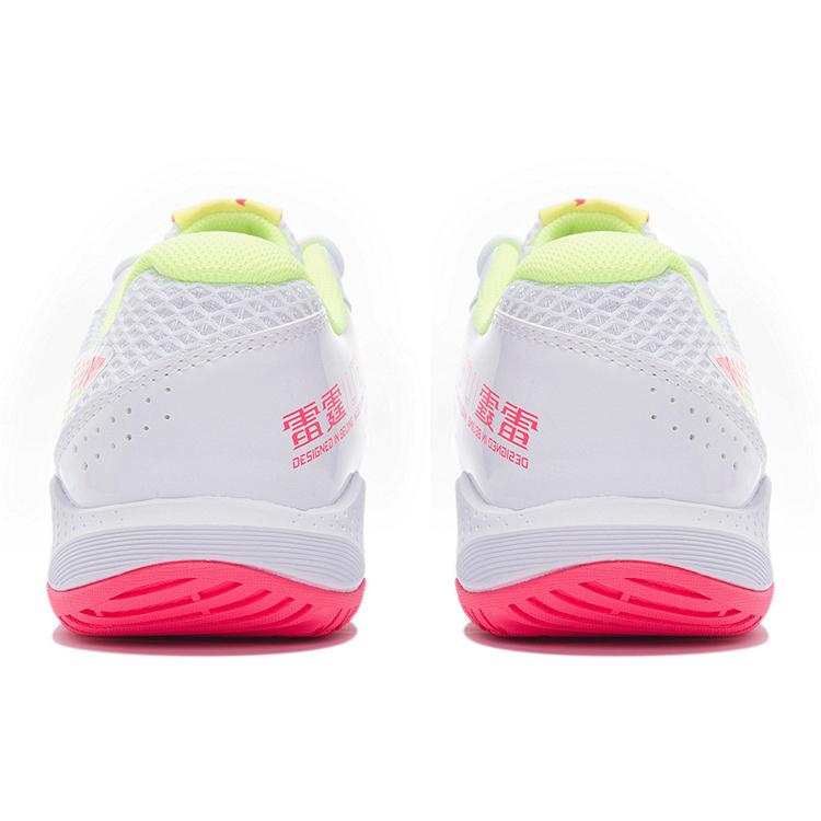 Li Ning Thunder LITE Abrasion Resistant Low Top Badminton Shoes Unisex Standard White AYTS020-5