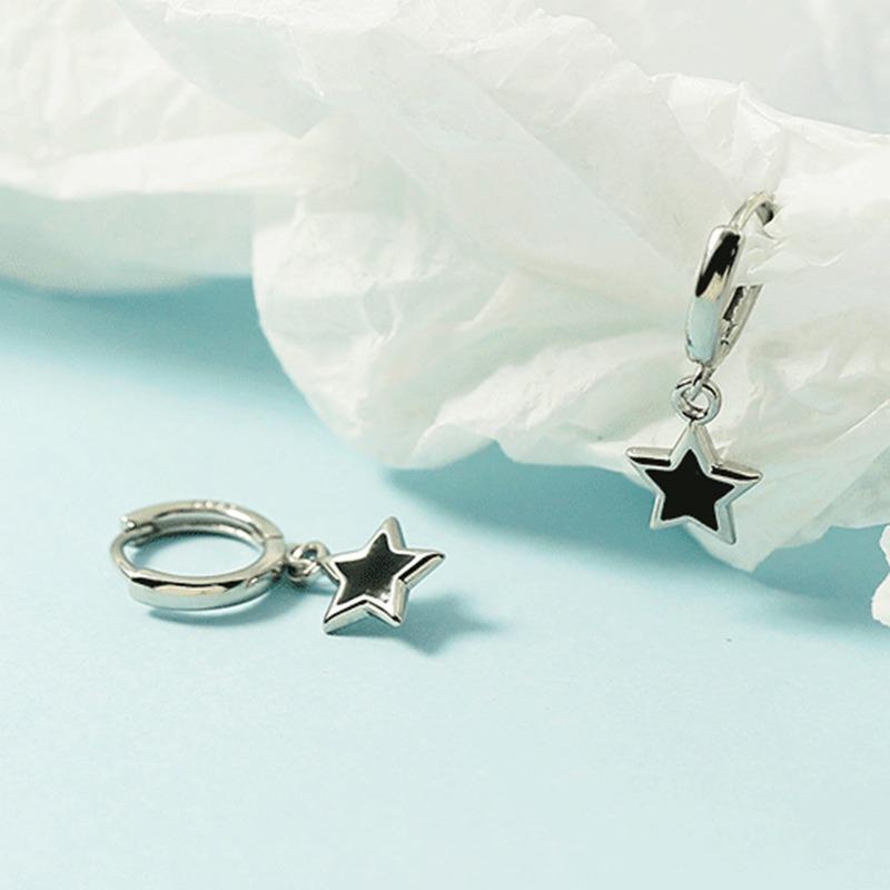 New Creative Star Earrings Fashion Earrings Gifts for Women Holiday Jewelry Drop Earrings Cute Mini Little Star Earrings Wedding Jewelry Gift Friends