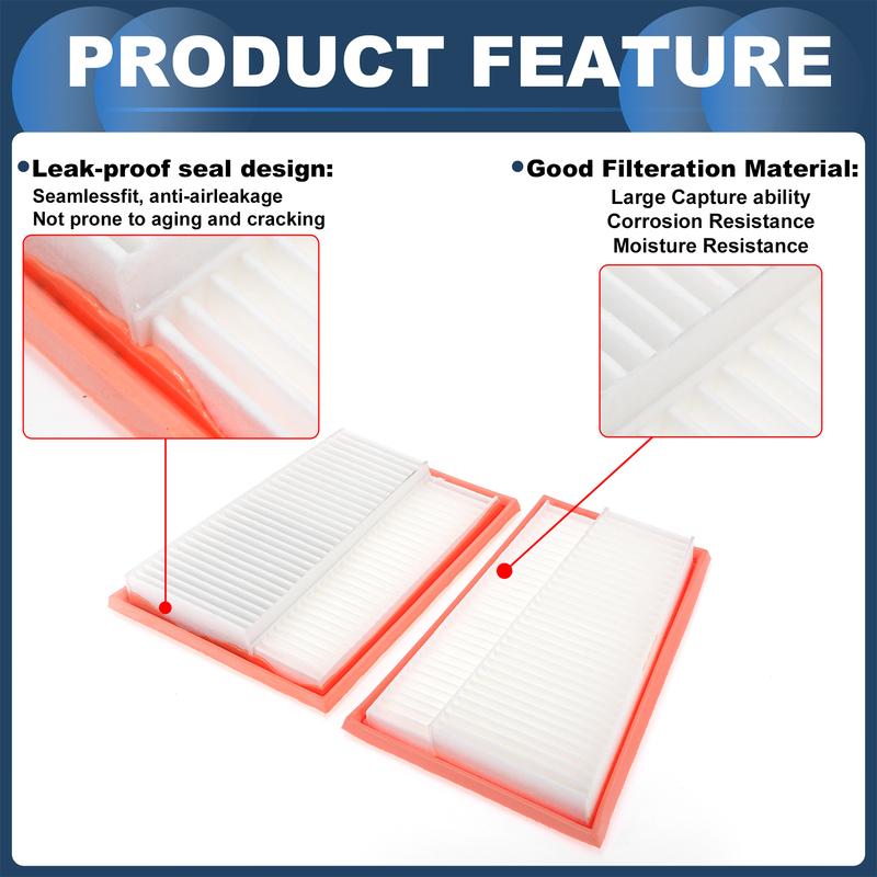 X Autohaux Engine Air Filter Engine Air Filter for Mercedes-Benz CLS500 2006-2011 Long Life Engine Air Filter