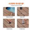Pool Handrail 46 x 37 inch Stainless Steel (Pre-built) for Indoor/Outdoor