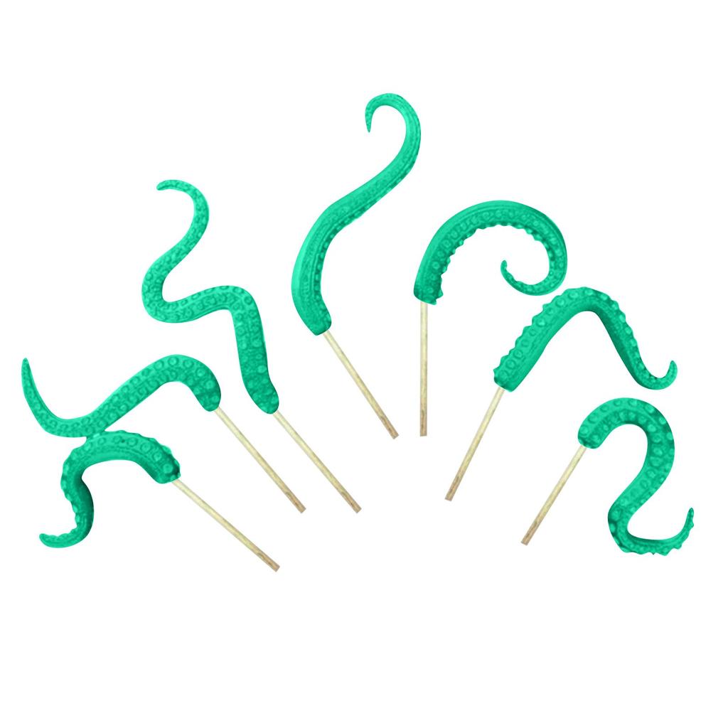 Sea Monstery Octopuss Tentacles 7 Piece Set Spooky Decorative Resin