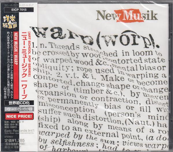 

CD NEW MUSIK - Warp EICP7015PROMO Epic 2001 Japan ObiDance & Electronica Used