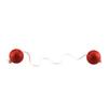 6Pcs Outdoor Lawn Yard Golf Throwing Ball Ladders Toss Game Ball Replacement Hard Golf Training Ball Enduring