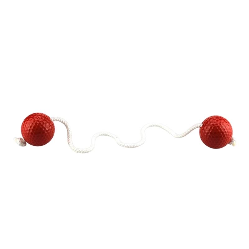 6Pcs Outdoor Lawn Yard Golf Throwing Ball Ladders Toss Game Ball Replacement Hard Golf Training Ball Enduring
