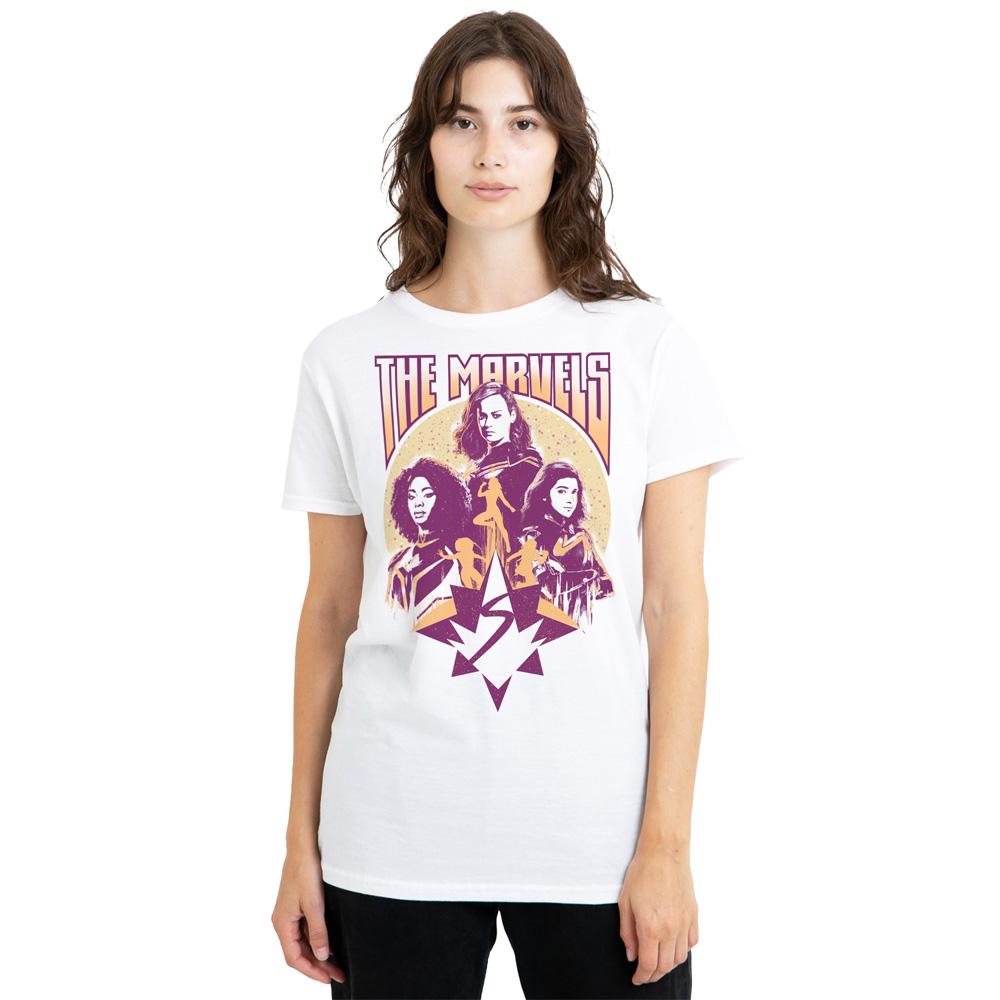 The Marvels Womens/Ladies Quantum Heroes T-Shirt