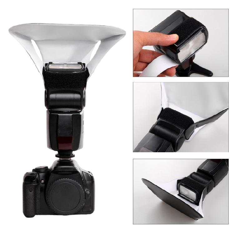 Camera Flash Softbox Natural Light Diffusion For Photography Easy To Install Lightweight Reflective Accessories